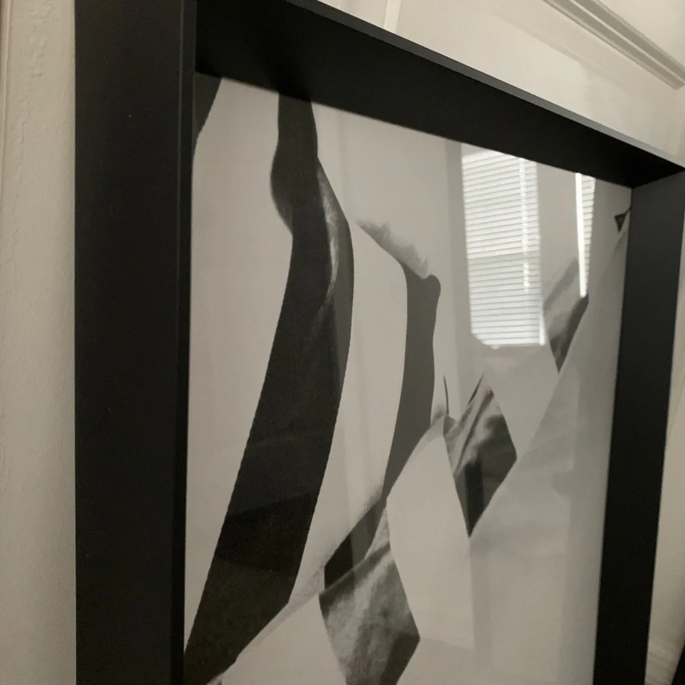 Elegant Black and White Fashion Art Print